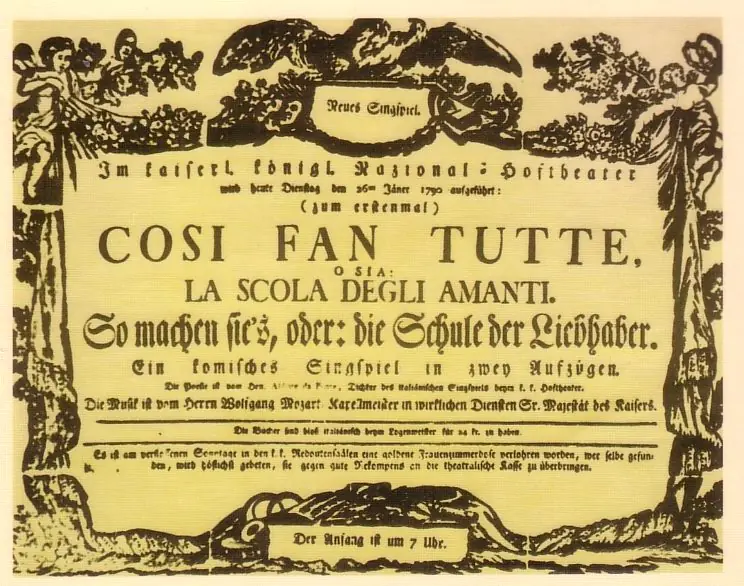 Opera at the Cinema: Così fan tutte — Umeå Folkets Hus, Umeå