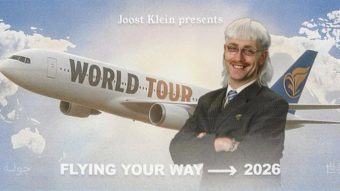 Joost Klein: World Tour — Förbindelsehallen, Stockholm