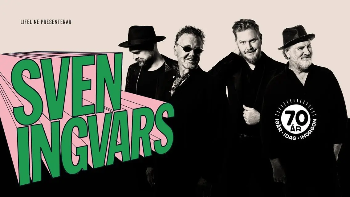 Sven Ingvars – Yesterday. Today. Tomorrow. 70 years. — Sara kulturhus Stage 1, Skellefteå