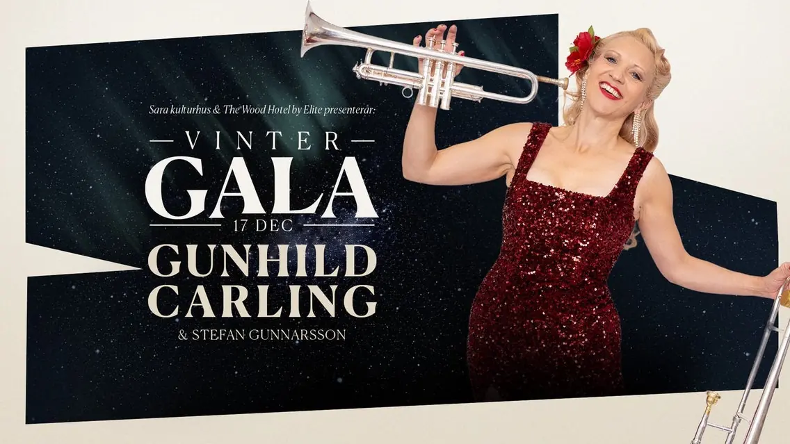 Vintergala med Gunhild Carling — Sara Kulturhus Södra foajen, Skellefteå