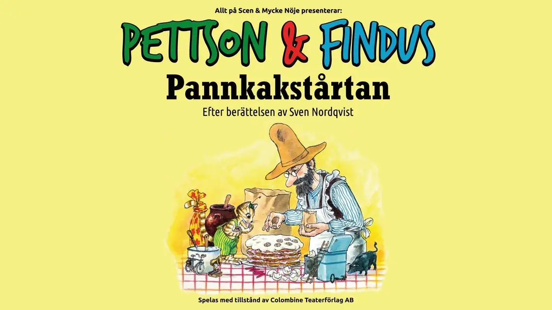 Pettson & Findus - Pannkakstårtan — Linköping