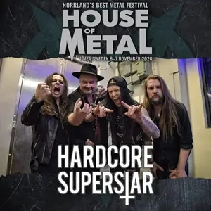 Hardcore Superstar — Umeå Folkets Hus, Umeå