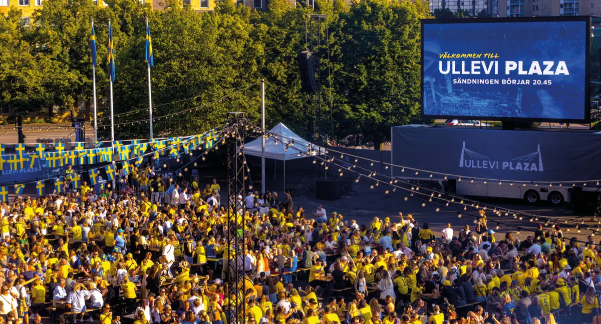 Experience the World Cup celebration together at Ullevi Plaza! — Ullevi Plaza, Gothenburg