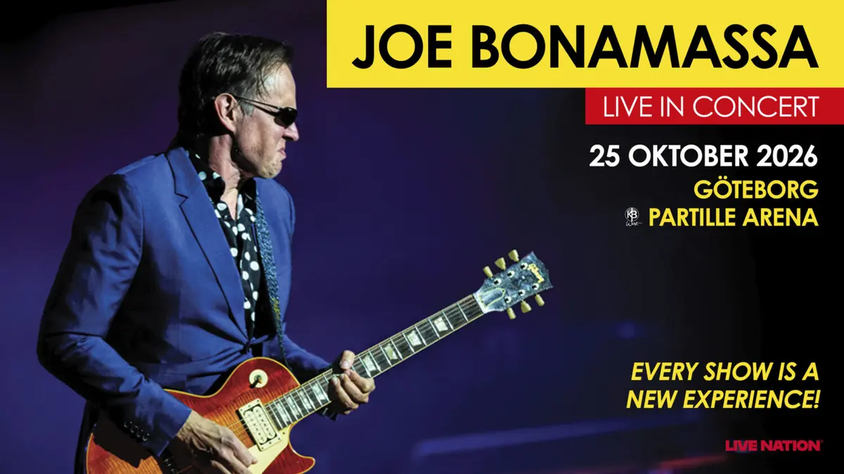 Joe Bonamassa - Live in Concerts — Partille arena, Gothenburg