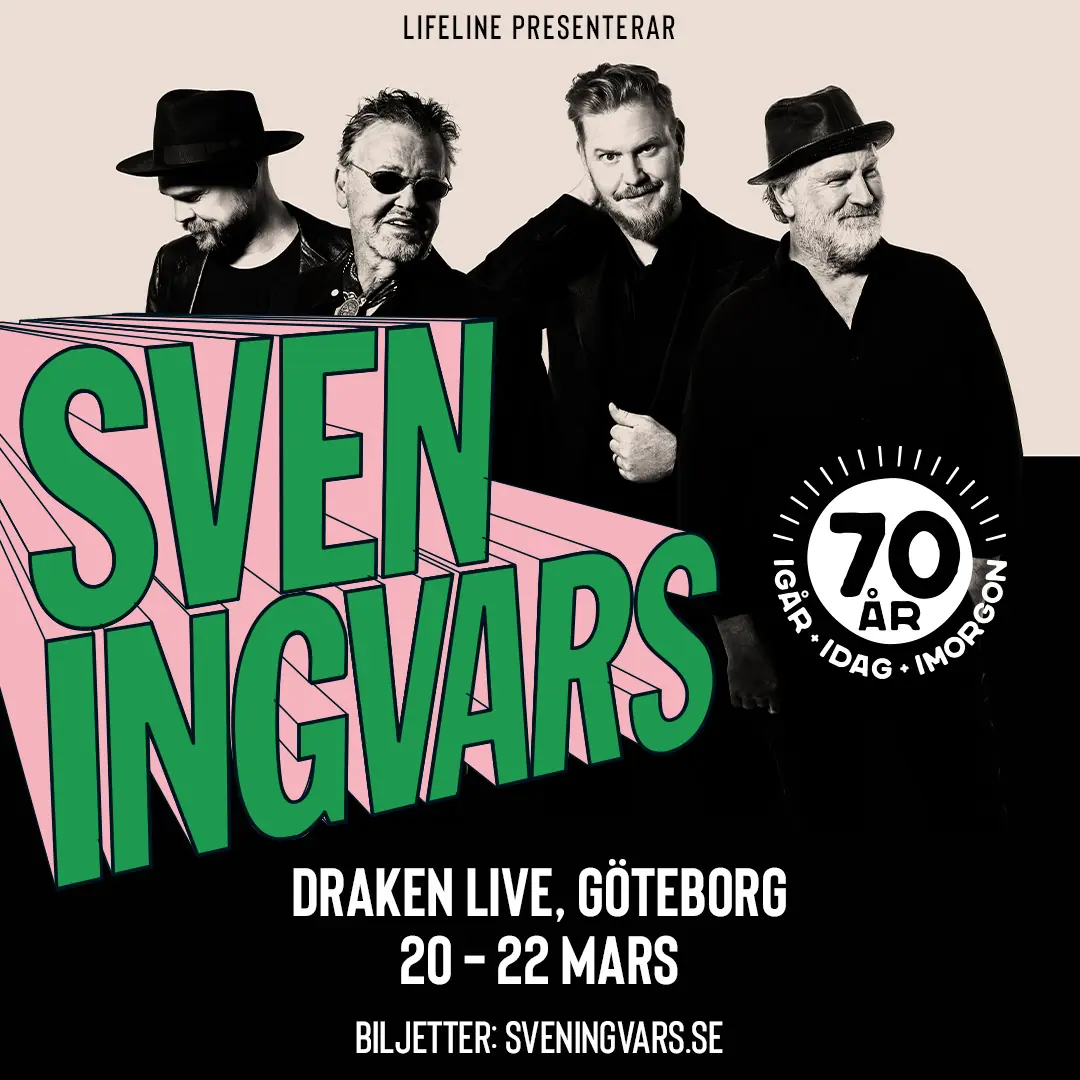 Sven Ingvars at Draken Live — Draken Live, Gothenburg
