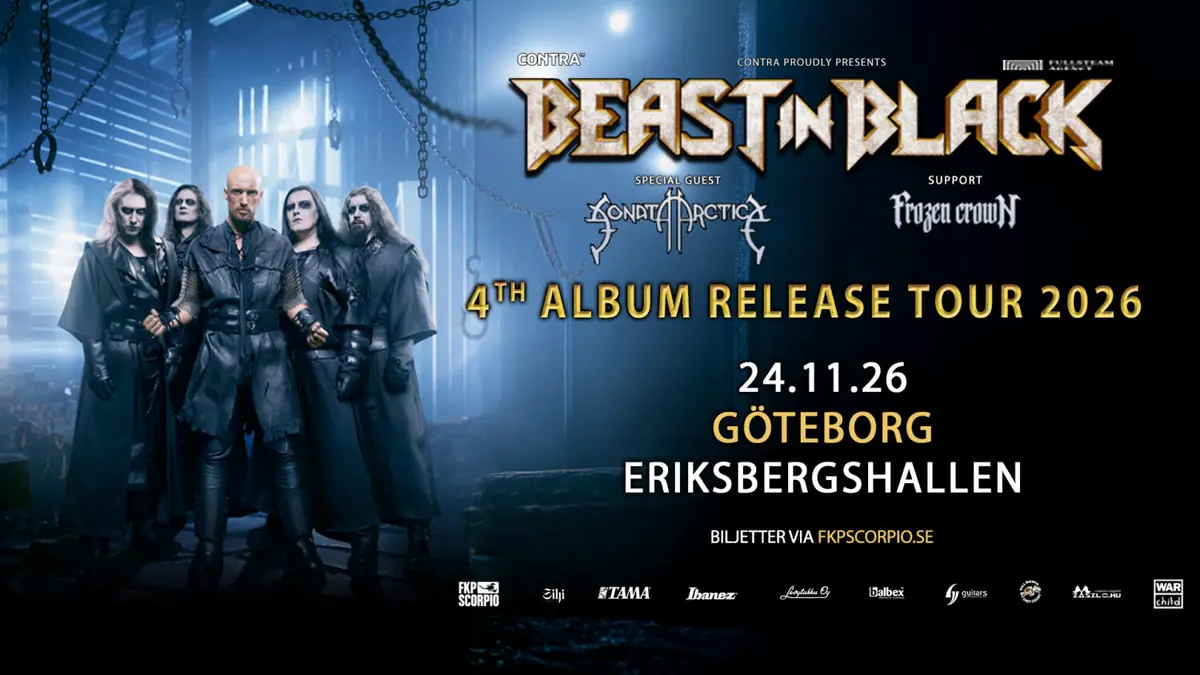 Beast In Black — Eriksbergshallen, Göteborg