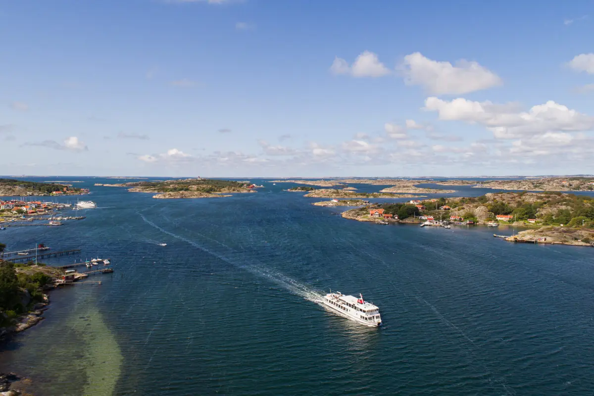 Illallisristeily Hisinginin ympäri — Strömma kanalbolaget, Göteborg