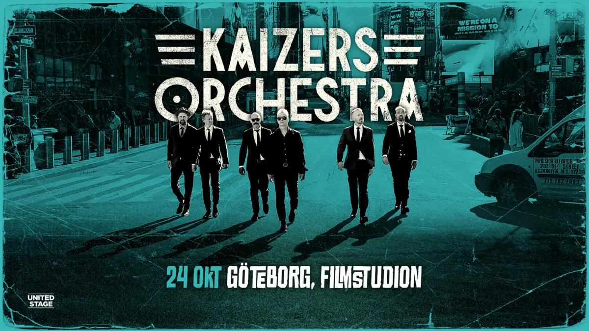 Kaizers Orchestra — Filmstudion, Gothenburg