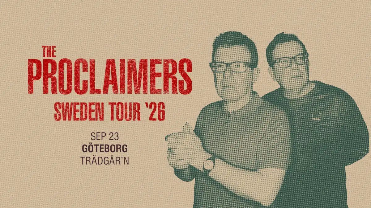 The Proclaimers — Trädgår’n, Gothenburg