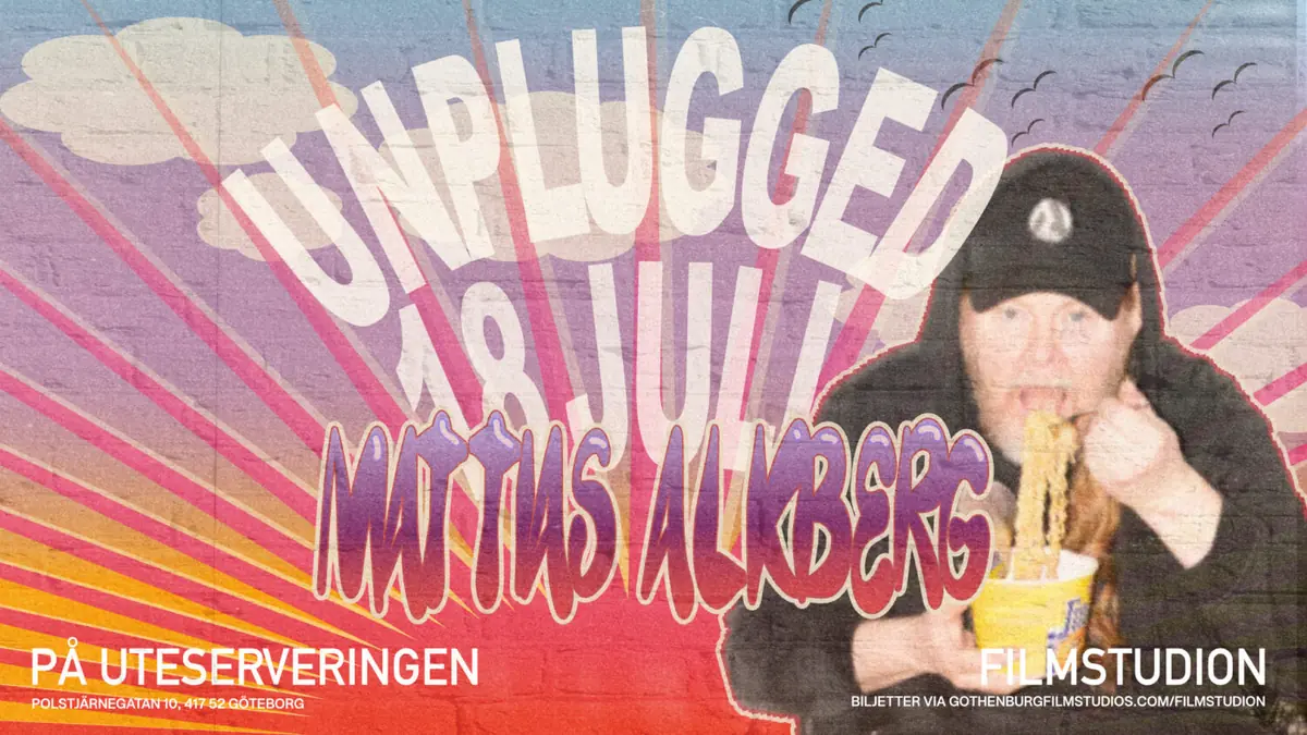 Unplugged med Mattias Alkberg — Filmstudion, Gothenburg