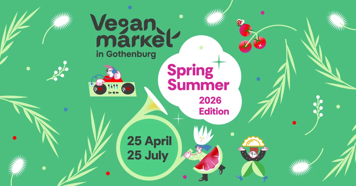 Vegaanimarkkinat Göteborgissa — Kungstorget, Göteborg