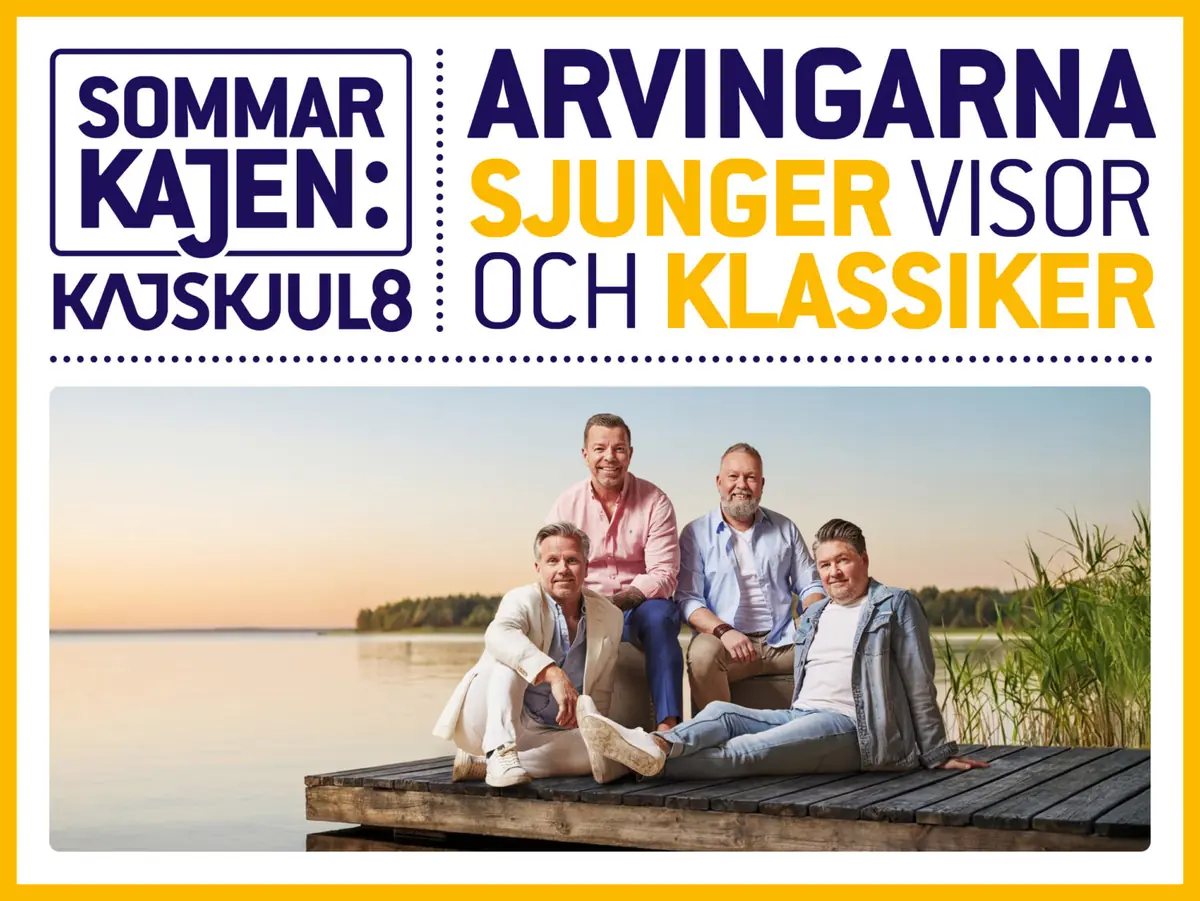 Sommarkajen - Arvingarna Sings Ballads and Classics — Kajskjul 8, Gothenburg