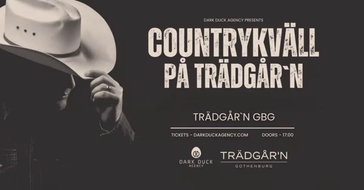 Countrykväll med Joulin Younis & Det Blev Handgemäng — Trädgår’n, Gothenburg