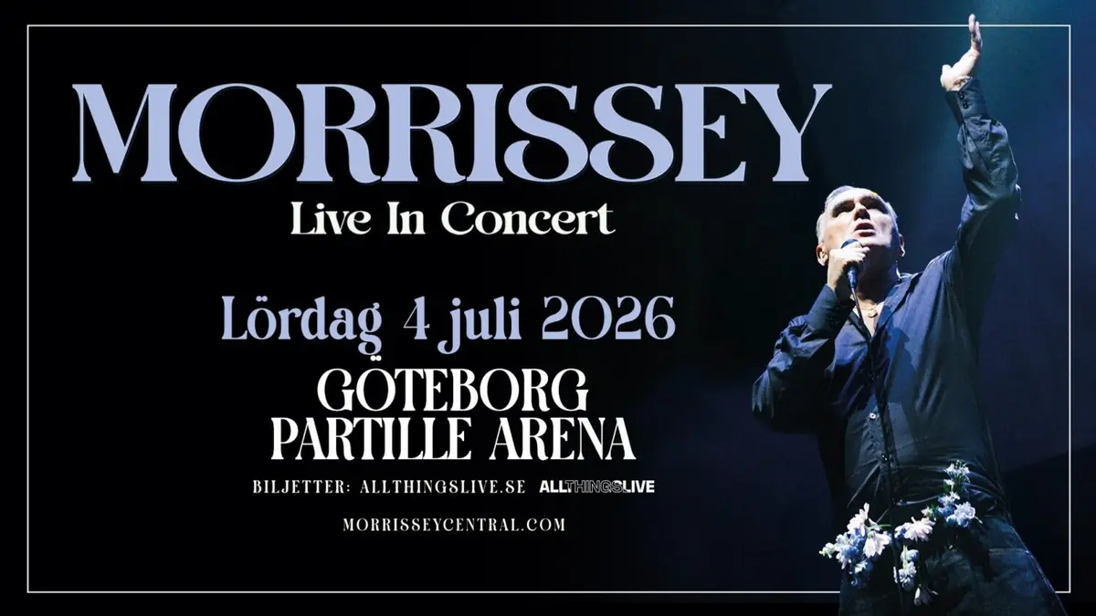 Morrissey — Partille arena, Gothenburg