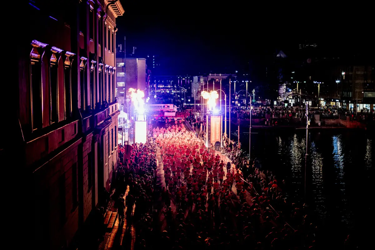 Midnattsloppet Göteborg — Gustaf Adolfs Torg, Gothenburg