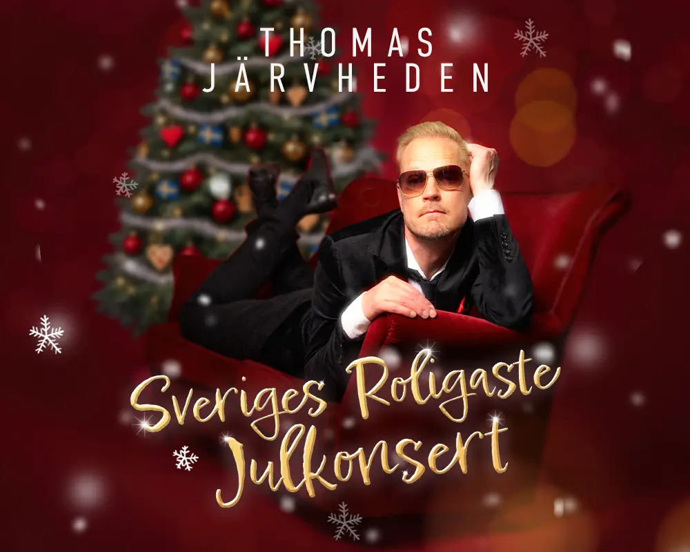 Thomas Järvheden - Sveriges roligaste julkonsert — Draken Live, Gothenburg