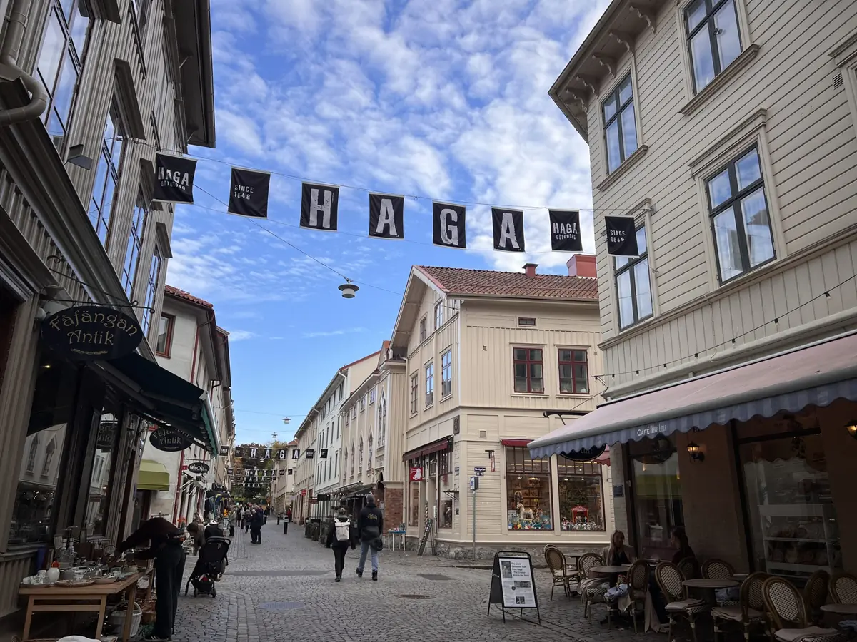 Opastettu kävelykierros Hagassa — Göteborg