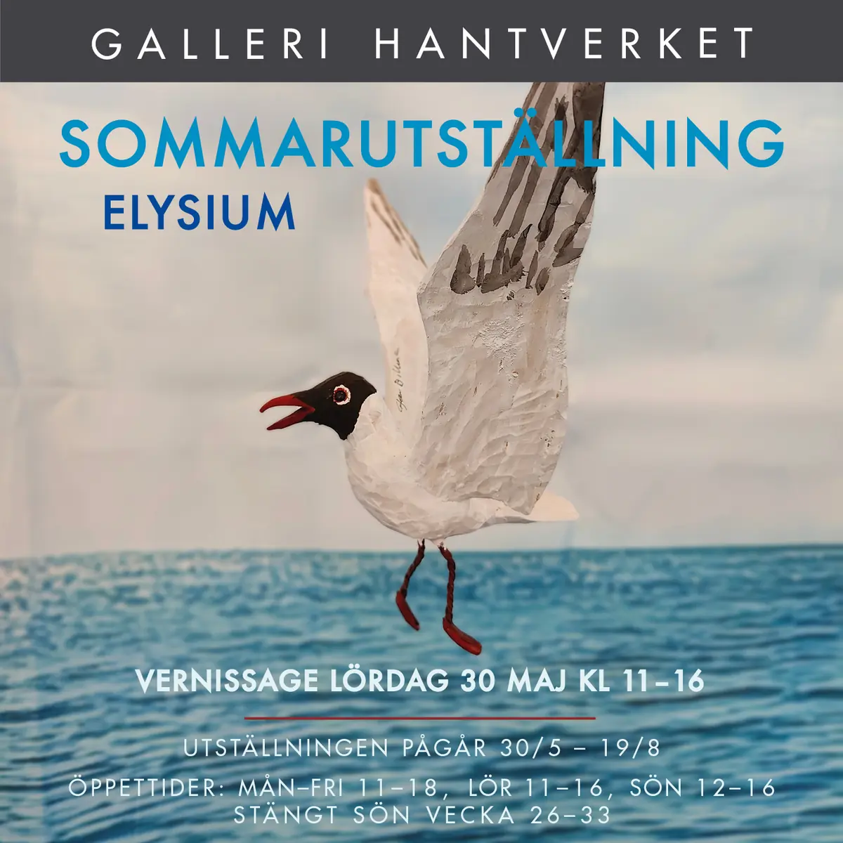 Summer Exhibition at Galleri Hantverket - Elysium — Galleri Hantverket, Stockholm