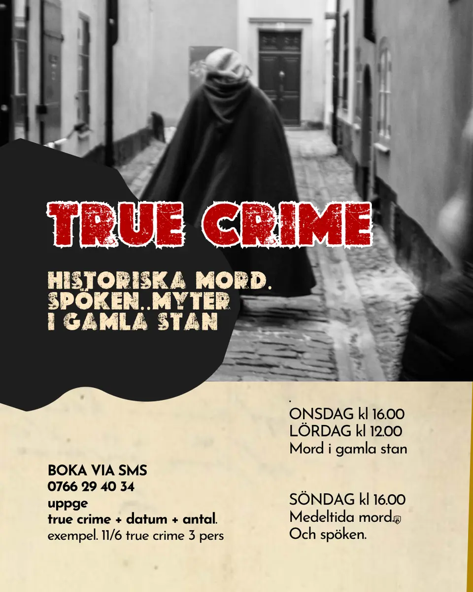 Murha Vanhassa kaupungissa - Opastettu kierros — Stortorget, Tukholma