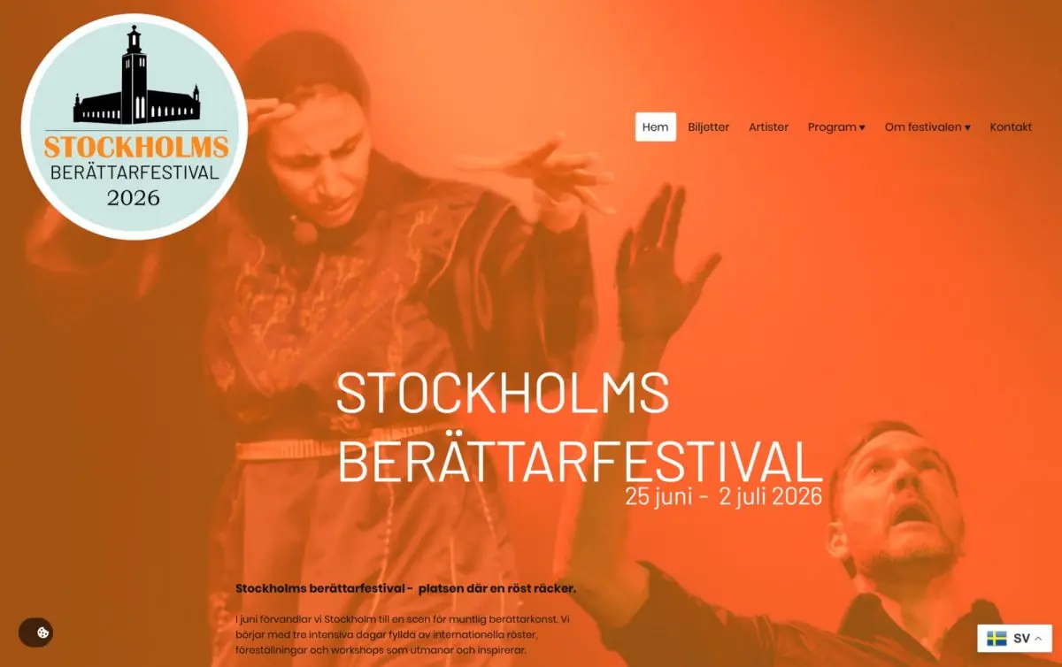 Stockholm Storytelling Festival — Stadsmuseum, Stockholm