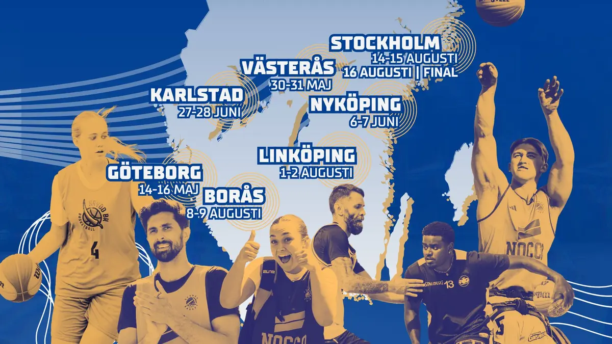 NOCCO Sweden 3x3 Tour Finals — Kungsträdgården, Stockholm