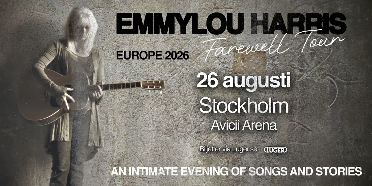 Emmylou Harris - Farewell Tour — Avicii Arena, Stockholm
