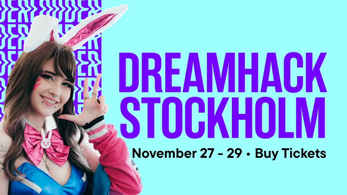 DreamHack Stockholm 2026 — Stockholmsmässan, Stockholm