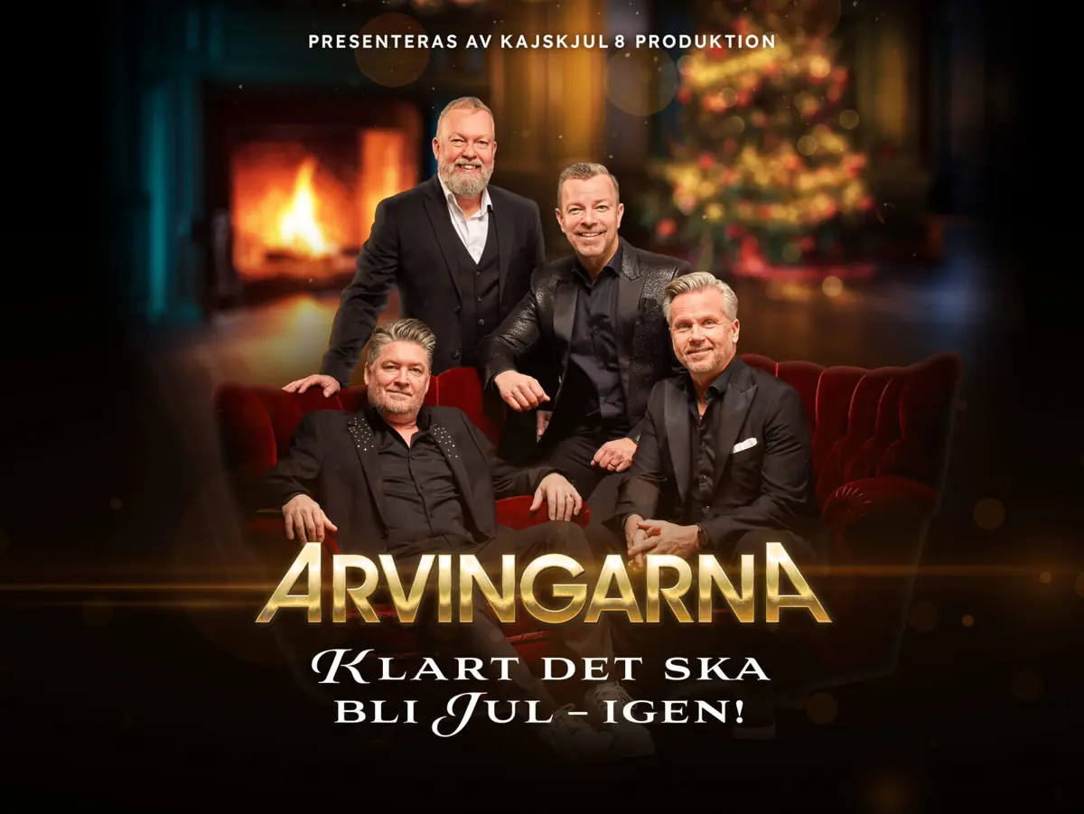 Arvingarna - Klart det ska bli jul, igen! — Kajskjul 8, Gothenburg