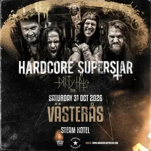 Hardcore Superstar — Steam Hotel, Västerås