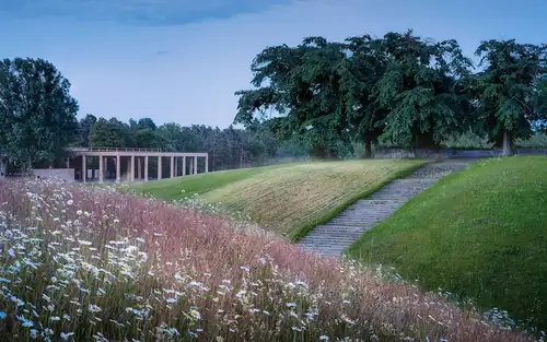 Walk at the UNESCO World Heritage Site Skogskyrkogården