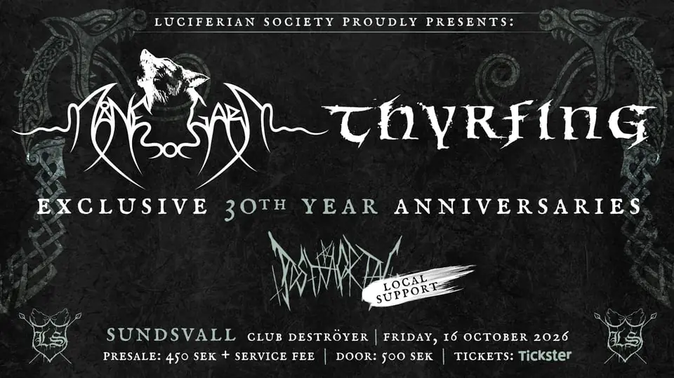 Månegarm & Thyrfing - Sundsvall — Club Deströyer, Sundsvall