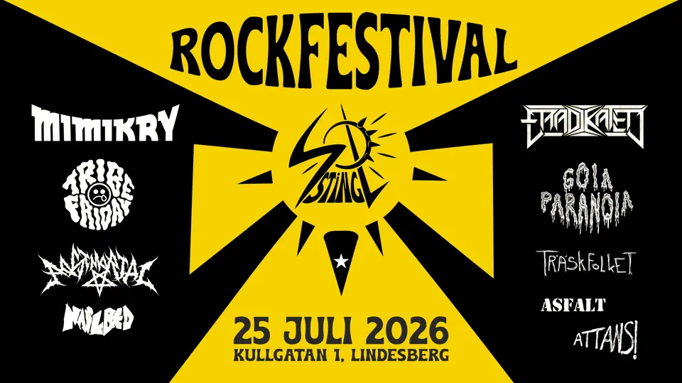 Solsting 2026 — Kultur & Musikhuset Hillstreet, Lindesberg