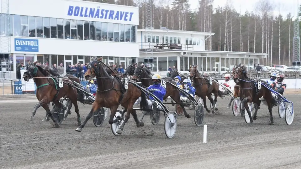 Kvällstrav V5 — Travrestaurangen Bollnäs., Bollnäs