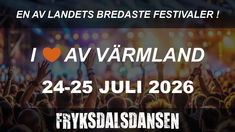Fryksdalsdansen 2026 — Kolsnäsparken, Sunne
