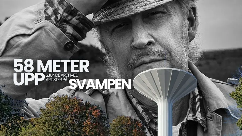58 Meters Up with Anders f Rönnblom — Svampen, Örebro