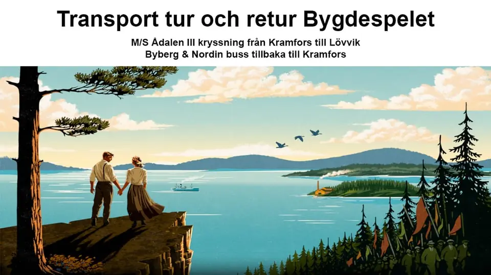Veneretki Kramforsilta Lövvikille + bussipaluu — Ådalen III Kramforsviken, Kramfors