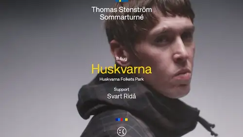 Thomas Stenström + support: Svart Ridå