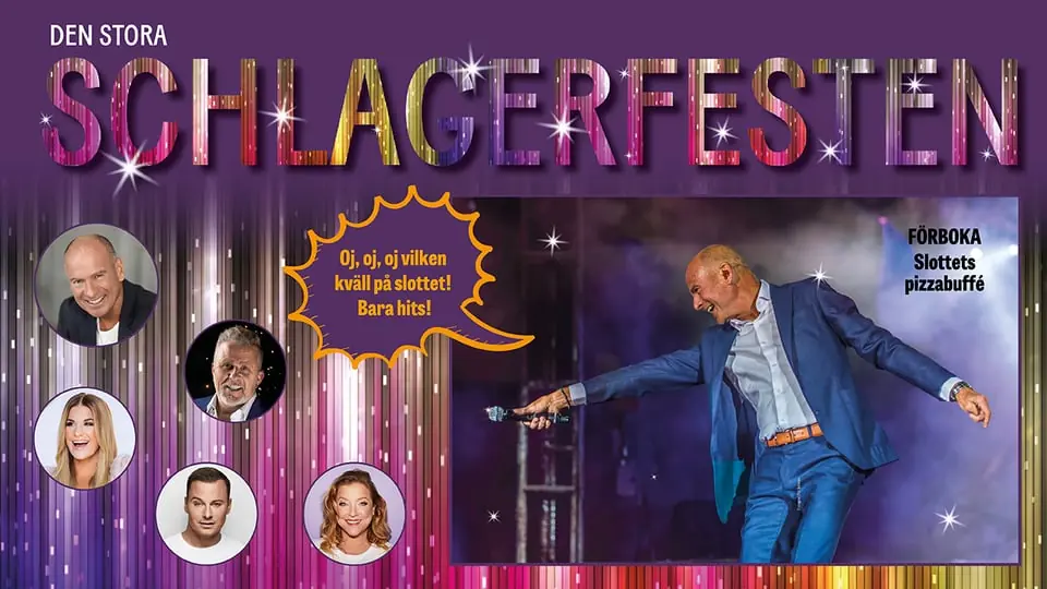 Den stora Schlagerfesten — Bosjökloster Slott, Höör
