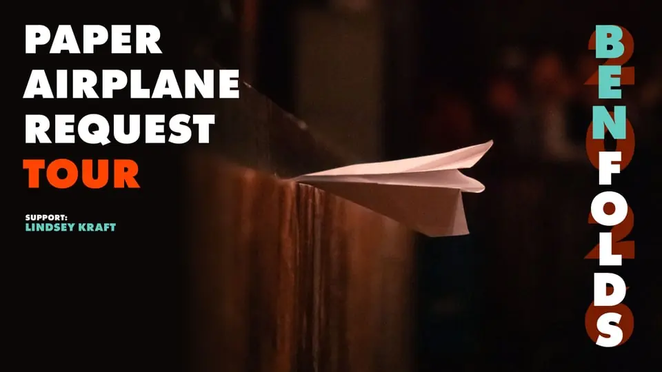 Ben Folds - Paper Airplane Request Tour — Slagthusets Teater, Malmö