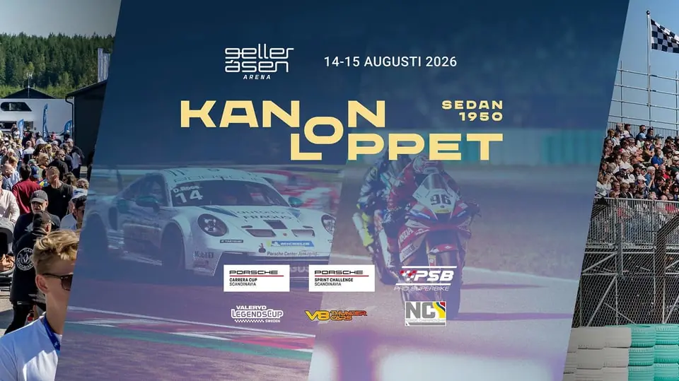 Kanonloppet 2026 — Gelleråsen Arena, Karlskoga
