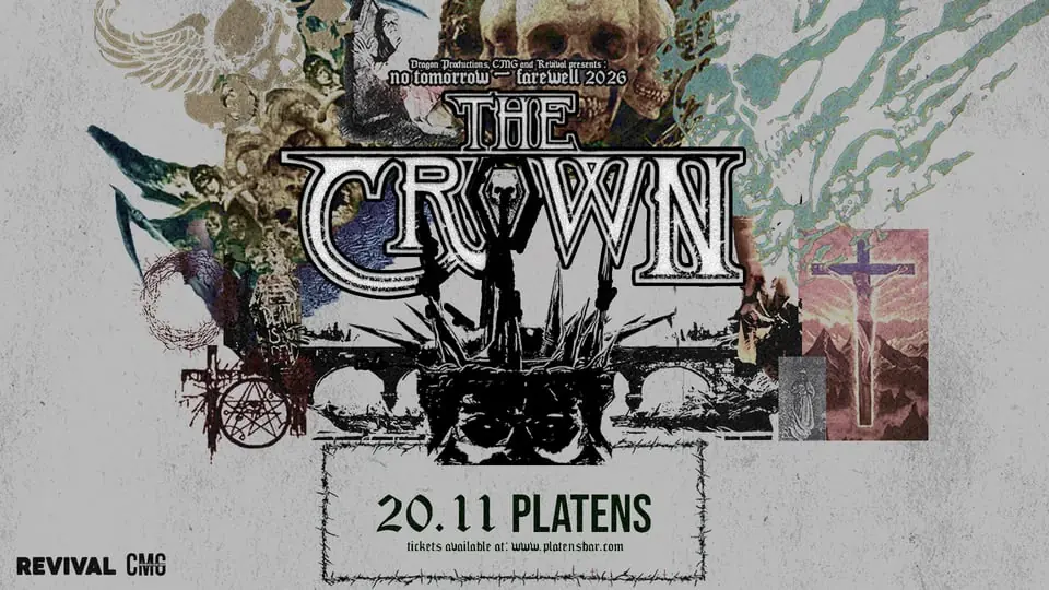 THE CROWN + Support — Platens Bar, Linköping