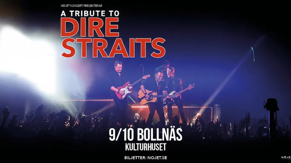 A Tribute to Dire Straits — Kulturhuset Bollnäs, Bollnäs