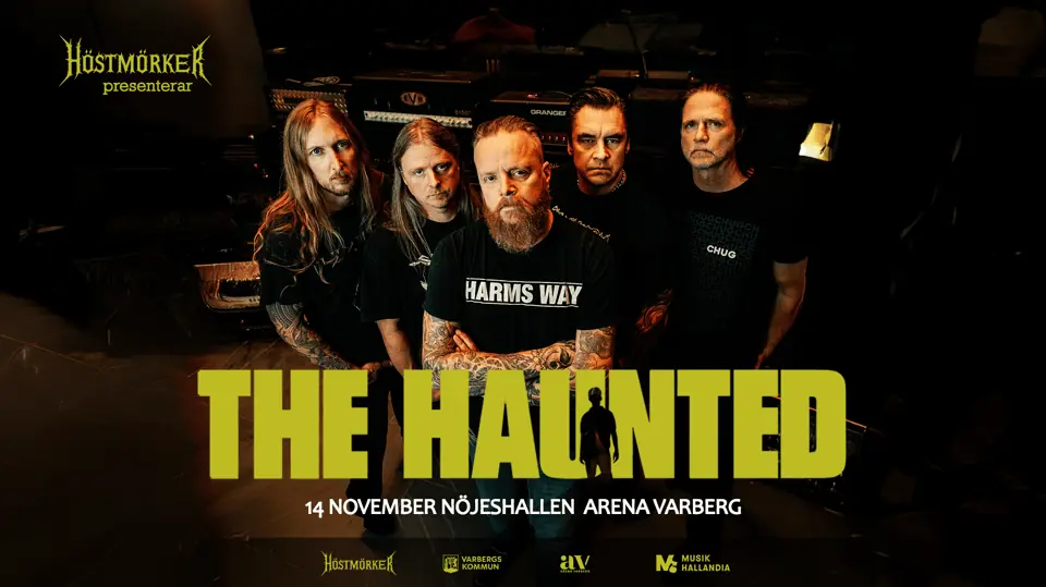 The Haunted + support (The Gems) — Arena Varberg,Nöjeshallen, Varberg