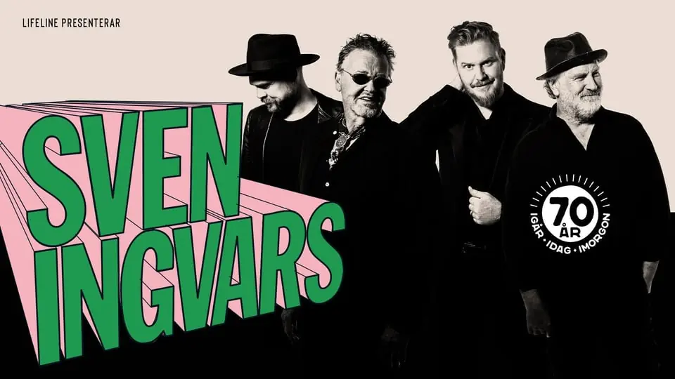 Sven Ingvars - Igår. Idag. Imorgon. 70 år. — Idun, Umeå Folkets Hus, Umeå