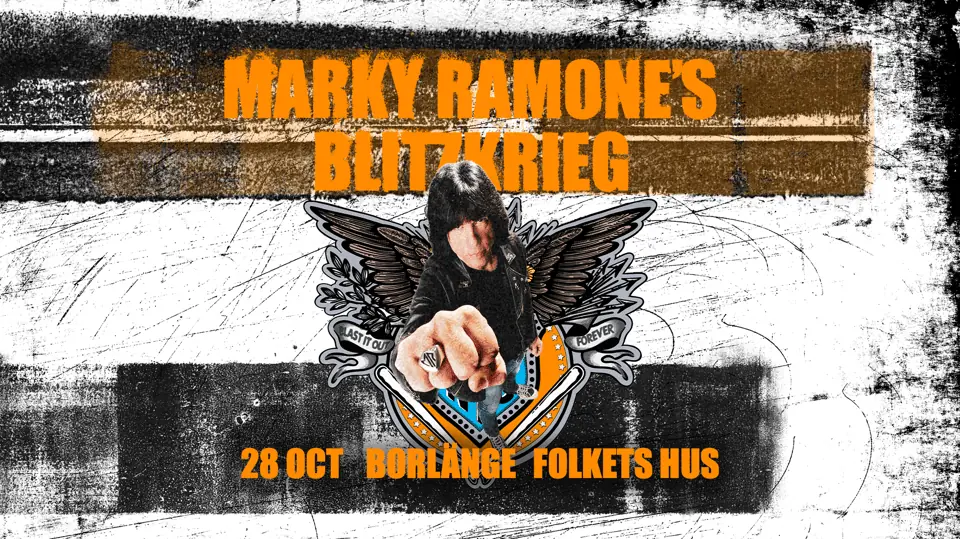 Marky Ramone's Blitzkrieg — Cozmoz Arena, Borlänge