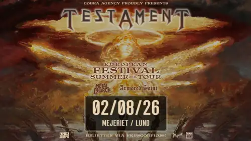 Testament + Metal Church + Armored Saint