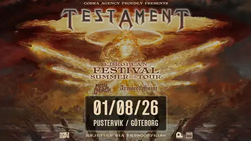 Testament + Metal Church + Armored Saint