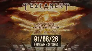 Testament + Metal Church + Armored Saint