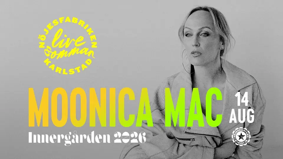 Moonica Mac - Live på Innergården — Nöjesfabriken, Karlstad