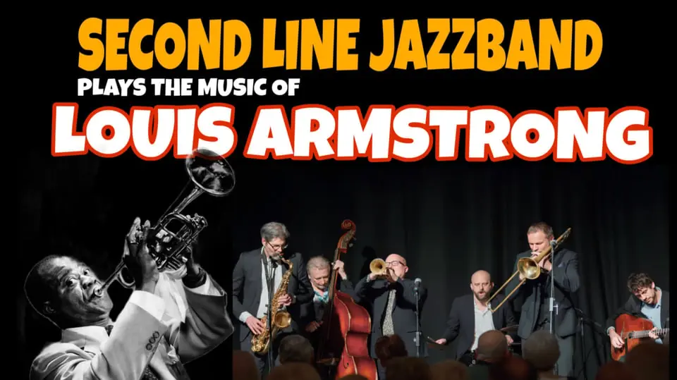 Second Line Jazzband spiller Louis Armstrong — Nyköpings Teater, Nyköping